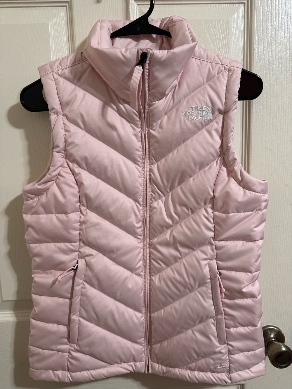The North Face Women's Light Pink Quilted Insulated Vest - Picture 2 of 7